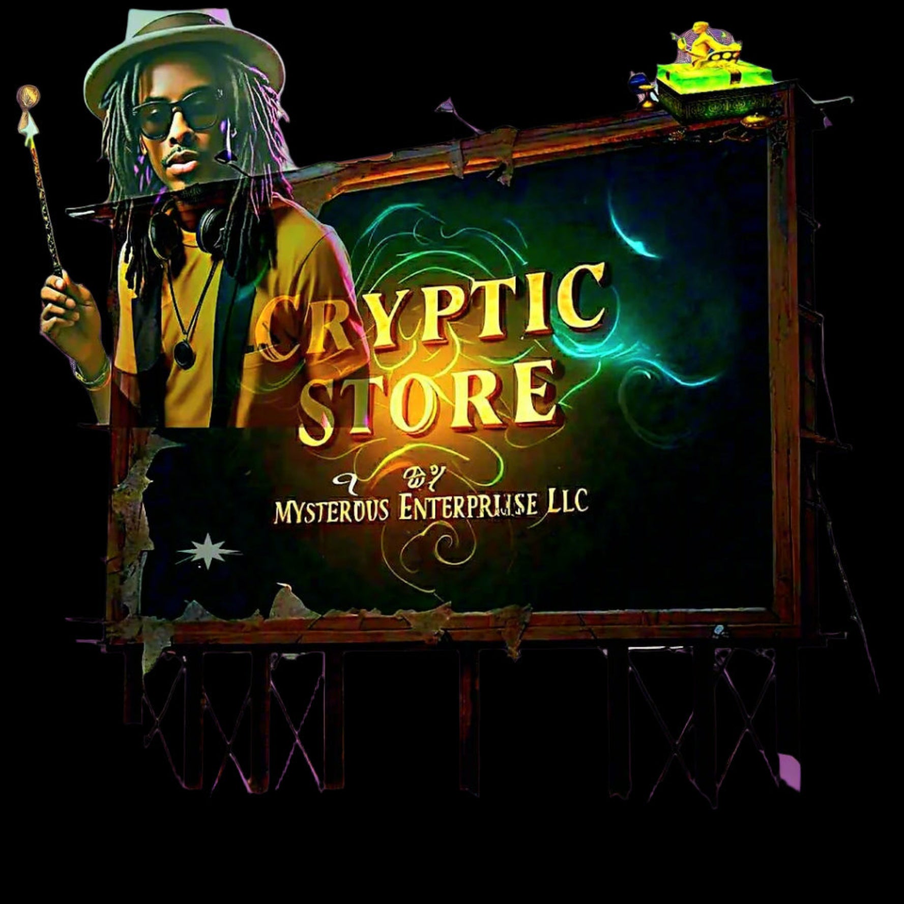 cryptic Store by mysterious Enterprise LLC 